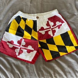 Chubbies Maryland Flag Shorts
